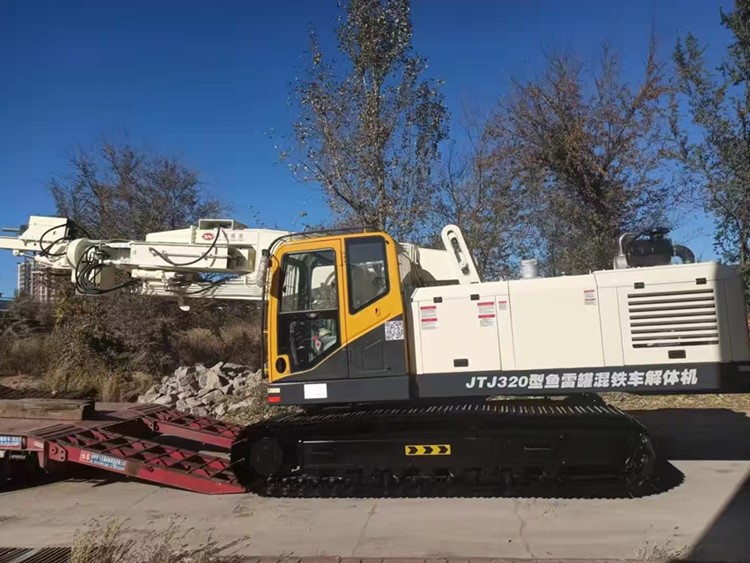 ILB320-Torpedo Ladle Debricking Machine